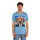 Blue Dog Unisex Jersey Short Sleeve Tee