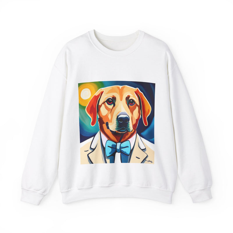 White Dog Unisex Heavy Blend™ Crewneck Sweatshirt