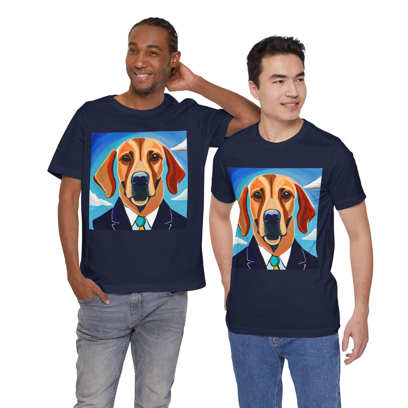 Blue Dog Unisex Jersey Short Sleeve Tee