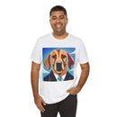 Blue Dog Unisex Jersey Short Sleeve Tee