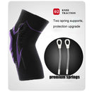 Outdoor fitness silicone knee pad