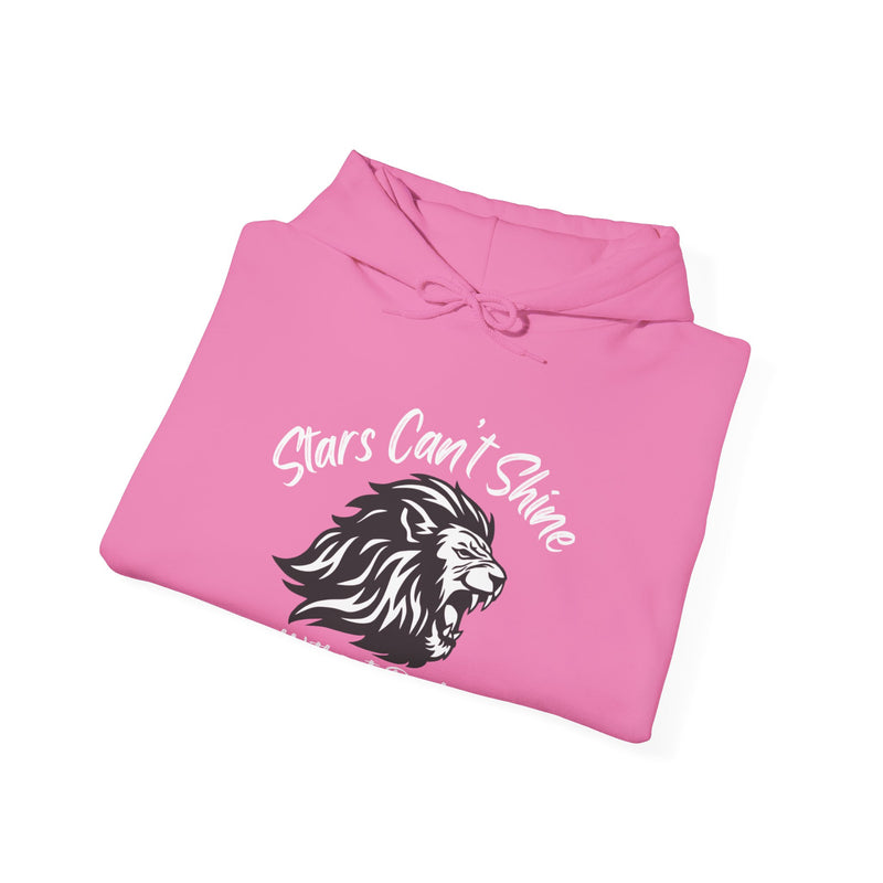 Stars Can't Shine Without Darkness Unisex Heavy Blend™ Hooded Sweatshirt
