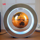 Round LED World Map Floating Globe Magnetic - Shopeez