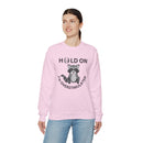 Hold On I'm Overstimulated Unisex Heavy Blend™ Crewneck Sweatshirt