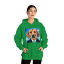 Blue Dog Unisex Heavy Blend™ Hooded Sweatshirt