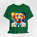 White Dog Unisex Jersey Short Sleeve Tee