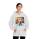 White Dog Unisex Heavy Blend™ Hooded Sweatshirt