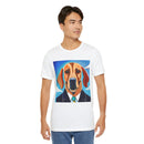 Blue Dog Unisex Jersey Short Sleeve Tee