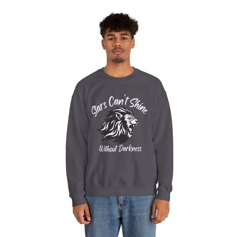 Stars Can't Shine Without Darkness  Unisex Heavy Blend™ Crewneck Sweatshirt