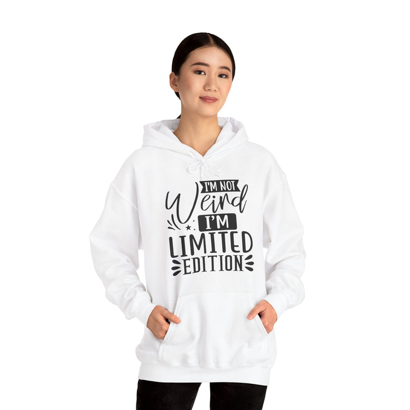 I'm Not Weird I'm Limited Edition Unisex Heavy Blend™ Hooded Sweatshirt