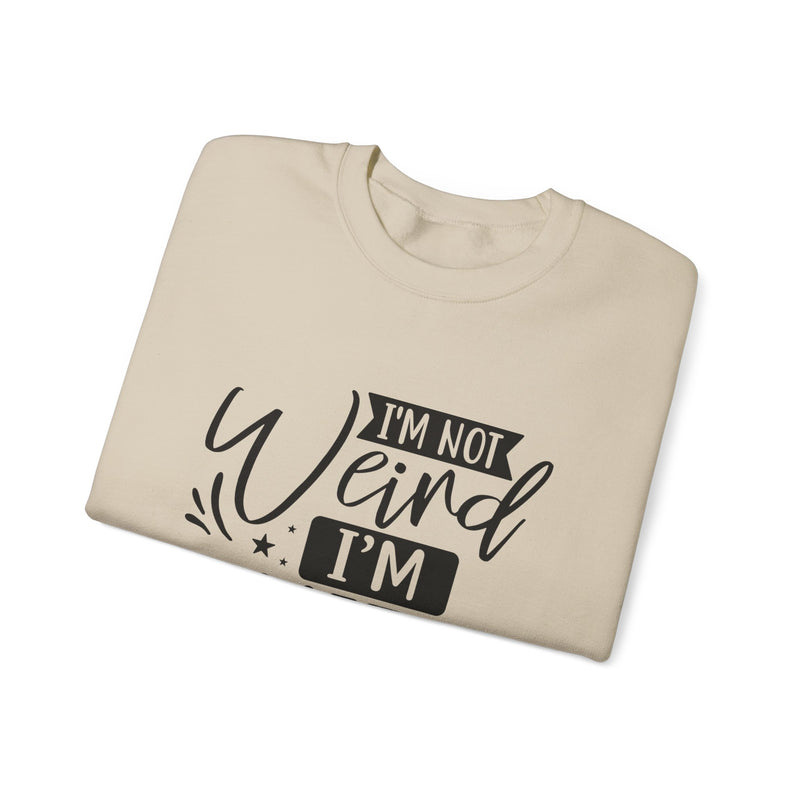 I'm Not Weird I'm Limited Edition Unisex Heavy Blend™ Crewneck Sweatshirt