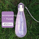 Pet Water Cup Outdoor Portable Folding Dog Water Bottle 550ml