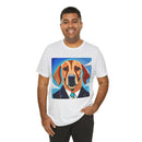 Blue Dog Unisex Jersey Short Sleeve Tee