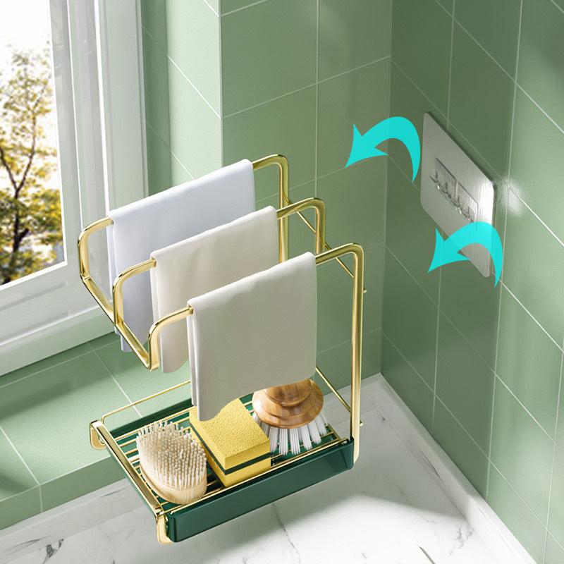 Wall Mounted Kitchen Sponge Organizer