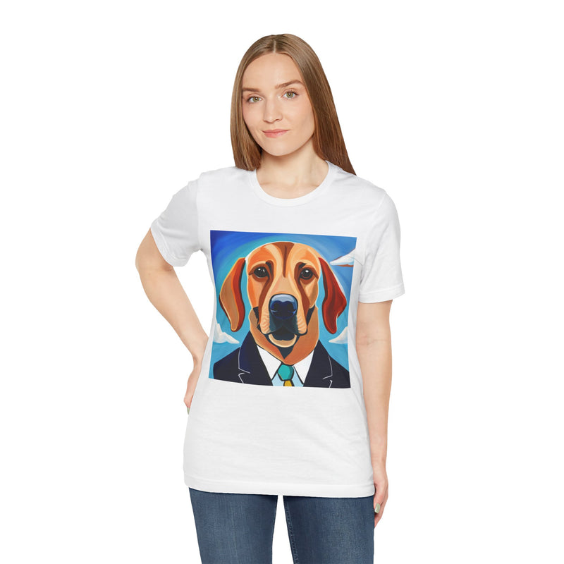 Blue Dog Unisex Jersey Short Sleeve Tee