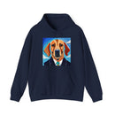Blue Dog Unisex Heavy Blend™ Hooded Sweatshirt
