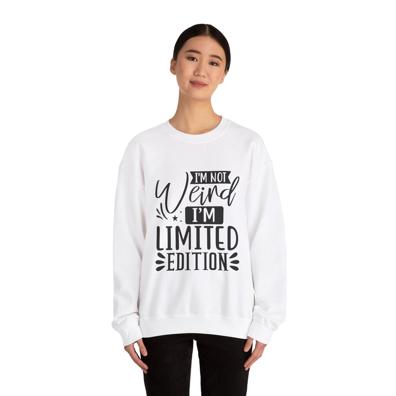 I'm Not Weird I'm Limited Edition Unisex Heavy Blend™ Crewneck Sweatshirt