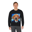 Blue Dog Unisex Heavy Blend™ Crewneck Sweatshirt