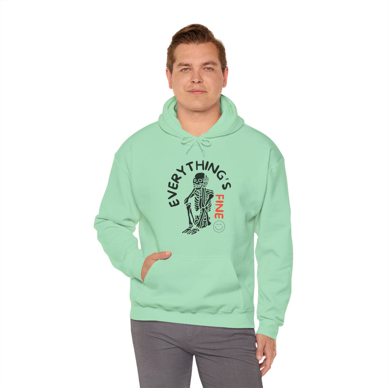 Everything's Fine Unisex Heavy Blend™ Hooded Sweatshirt