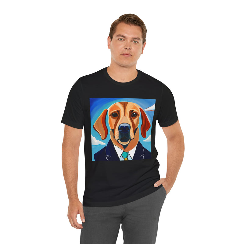 Blue Dog Unisex Jersey Short Sleeve Tee