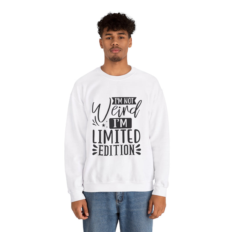I'm Not Weird I'm Limited Edition Unisex Heavy Blend™ Crewneck Sweatshirt