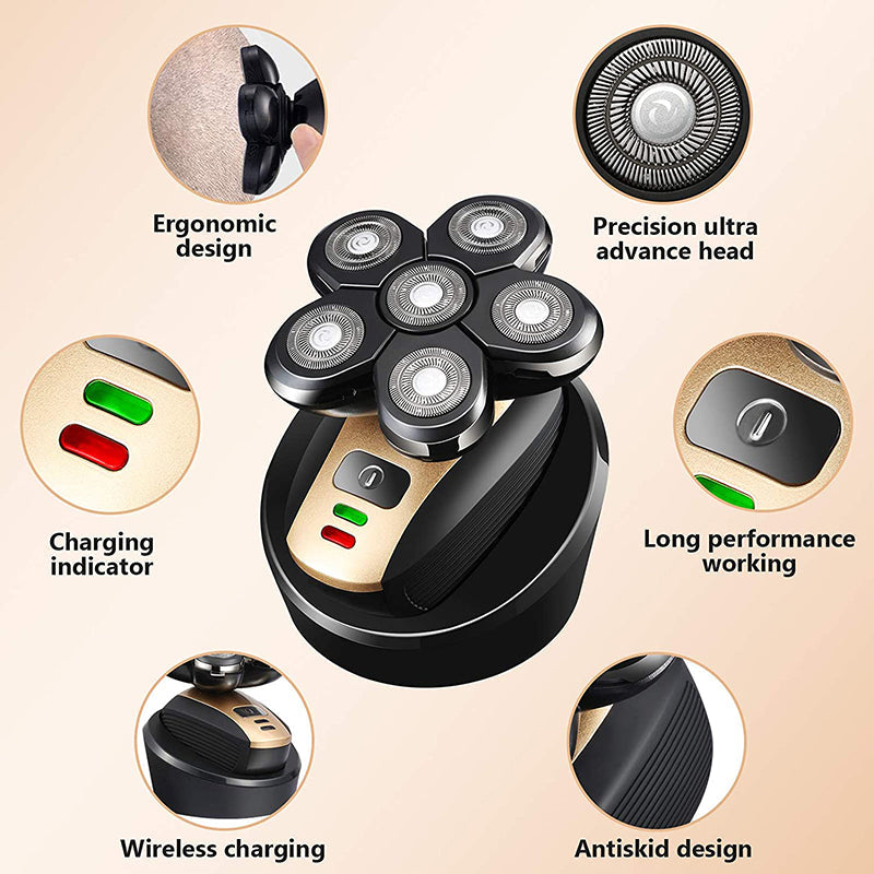 Electric Shaver 5 Blade Razor For Men - Shopeez