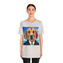 Blue Dog Unisex Jersey Short Sleeve Tee