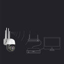 360 Degree Rotation Outdoor HD Night Camera