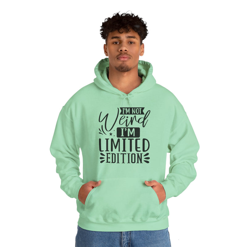 I'm Not Weird I'm Limited Edition Unisex Heavy Blend™ Hooded Sweatshirt