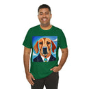 Blue Dog Unisex Jersey Short Sleeve Tee
