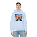 Blue Dog Unisex Heavy Blend™ Hooded Sweatshirt