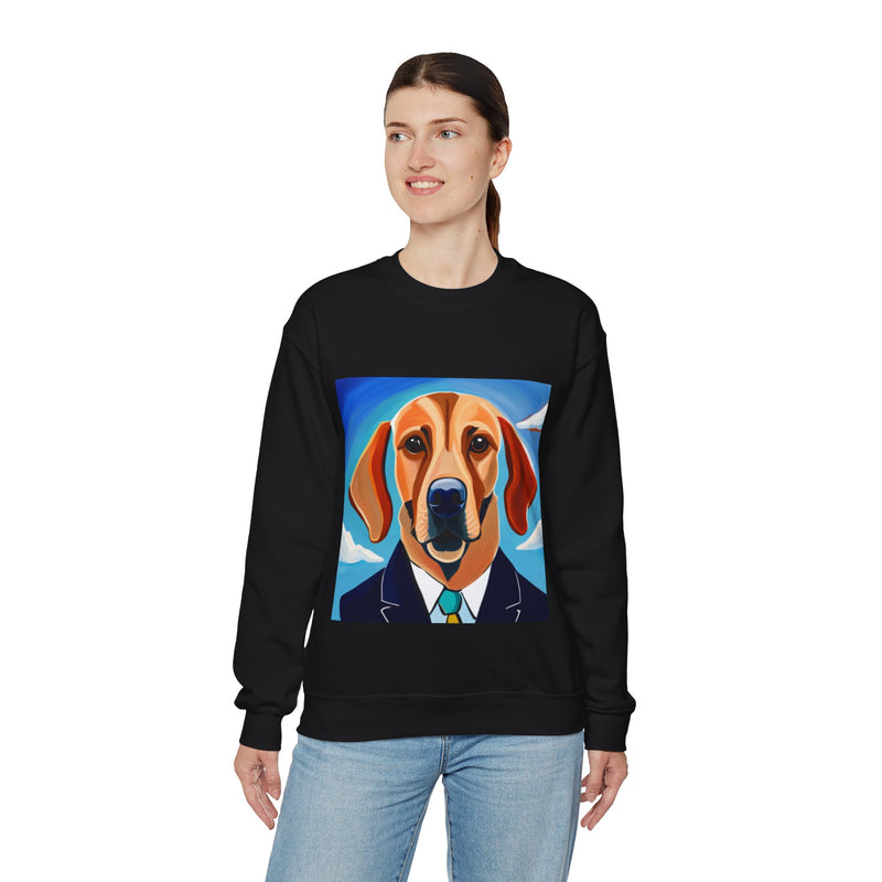 Blue Dog Unisex Heavy Blend™ Crewneck Sweatshirt