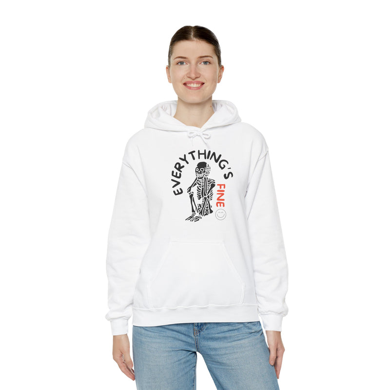 Everything's Fine Unisex Heavy Blend™ Hooded Sweatshirt