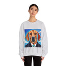 Blue Dog Unisex Heavy Blend™ Crewneck Sweatshirt