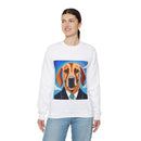 Blue Dog Unisex Heavy Blend™ Crewneck Sweatshirt