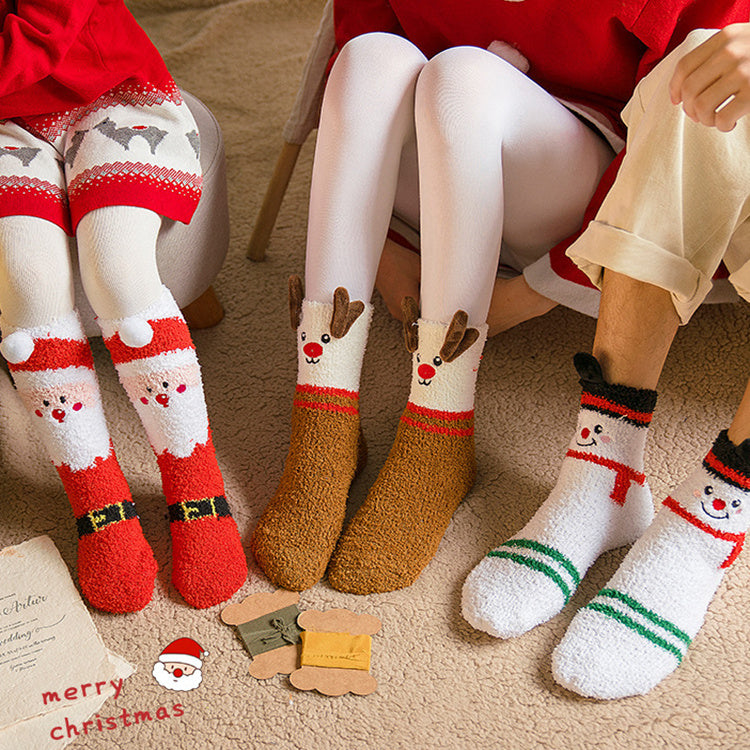 Winter Child Christmas Socks