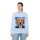 Blue Dog Unisex Heavy Blend™ Crewneck Sweatshirt