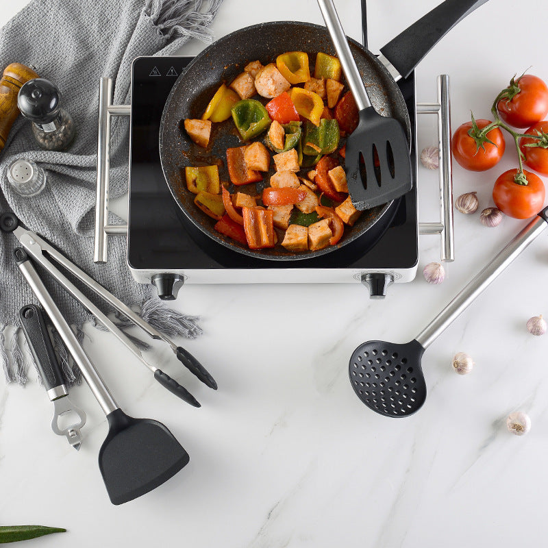 Kitchen Cooking Silicone Spoon Set