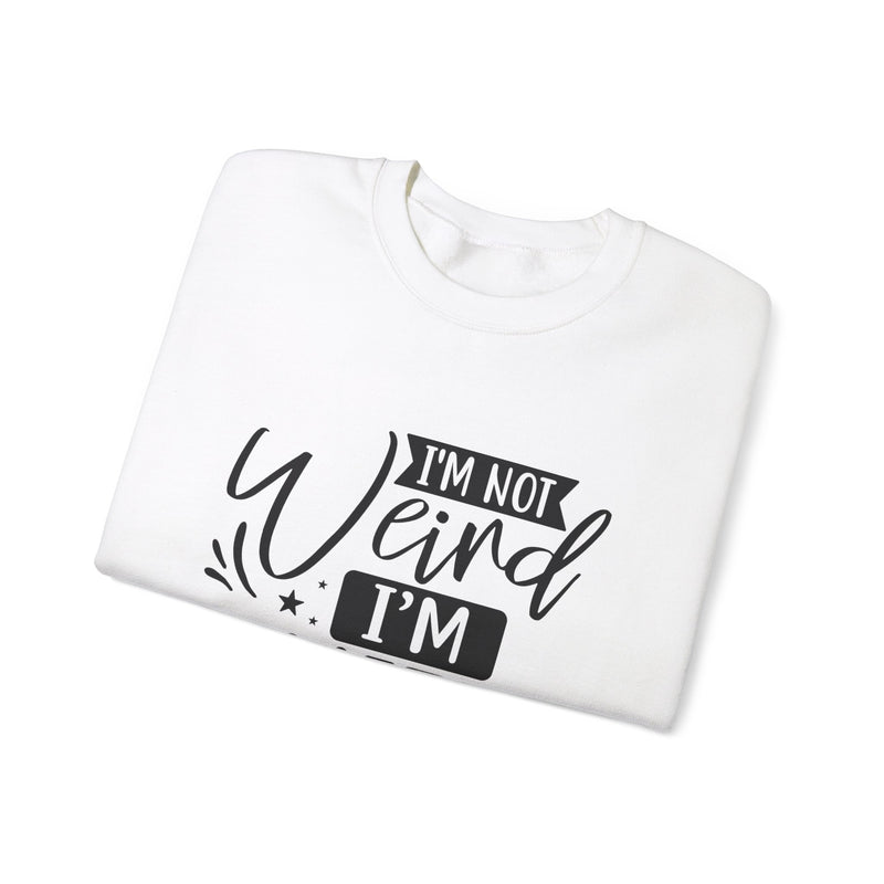 I'm Not Weird I'm Limited Edition Unisex Heavy Blend™ Crewneck Sweatshirt