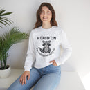 Hold On I'm Overstimulated Unisex Heavy Blend™ Crewneck Sweatshirt