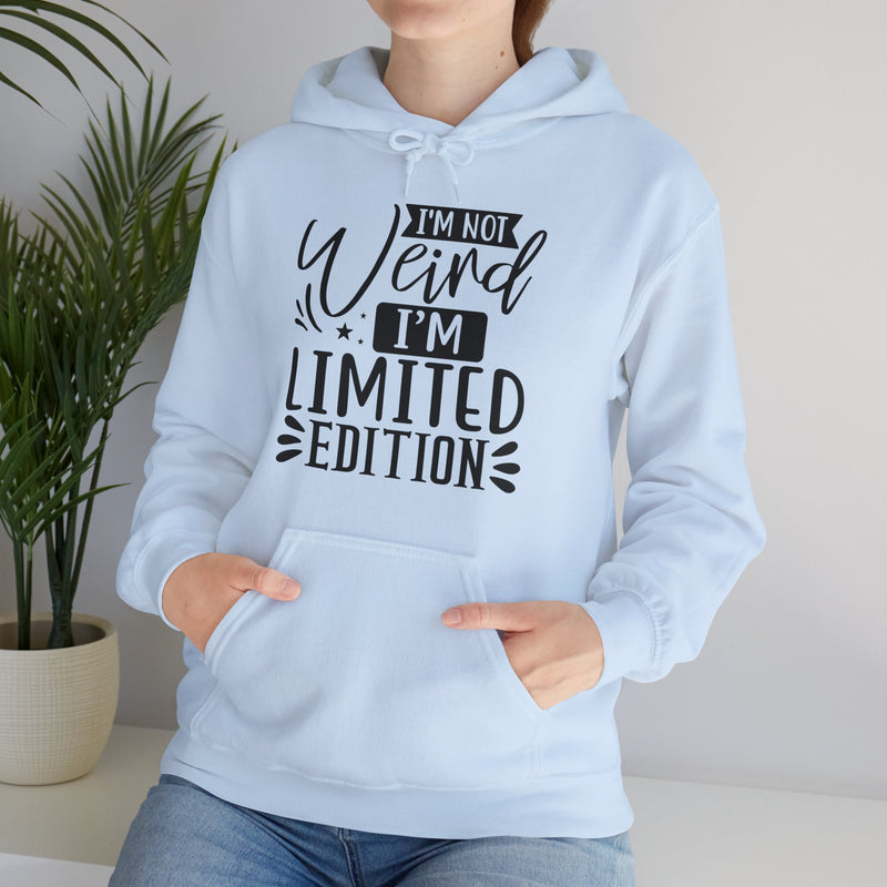 I'm Not Weird I'm Limited Edition Unisex Heavy Blend™ Hooded Sweatshirt