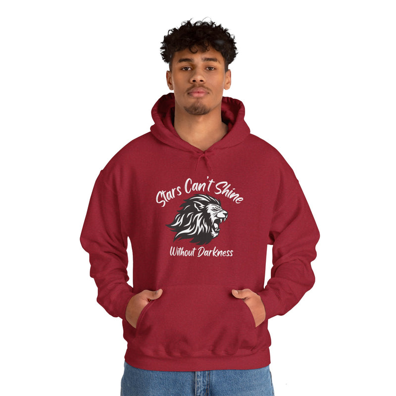 Stars Can't Shine Without Darkness Unisex Heavy Blend™ Hooded Sweatshirt