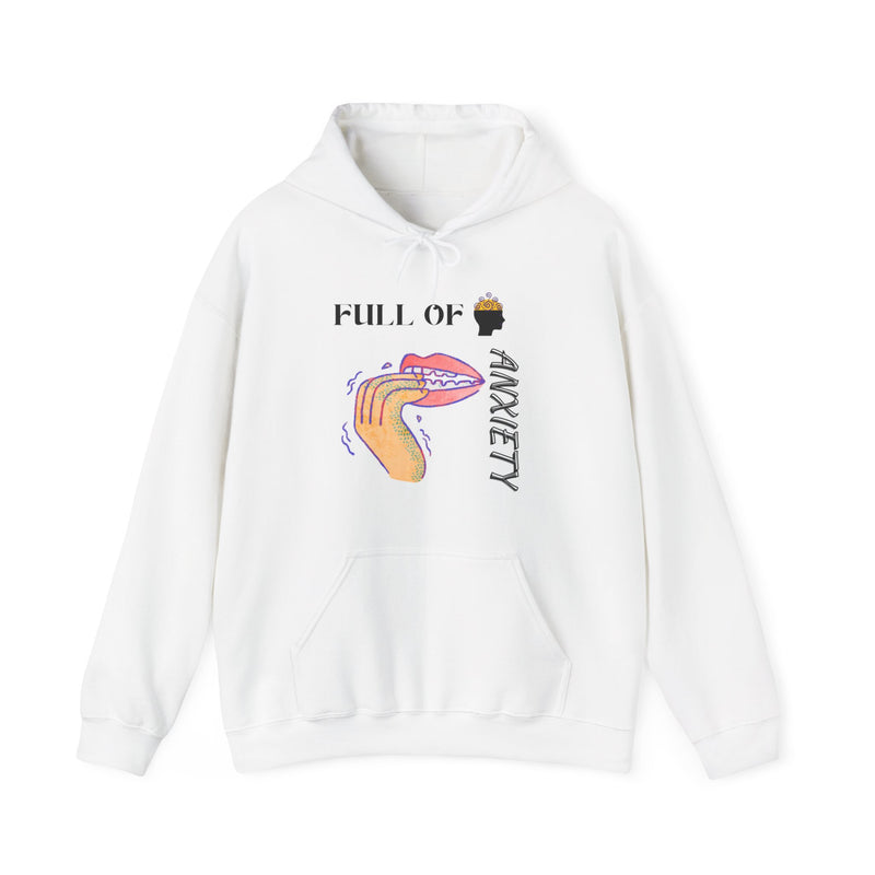 Full Of Anxiety Unisex Heavy Blend™ Hooded Sweatshirt