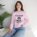 Hold On I'm Overstimulated Unisex Heavy Blend™ Crewneck Sweatshirt