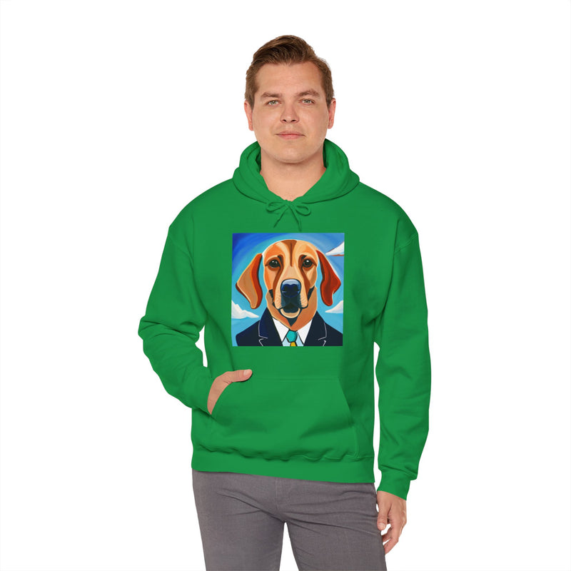 Blue Dog Unisex Heavy Blend™ Hooded Sweatshirt