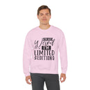 I'm Not Weird I'm Limited Edition Unisex Heavy Blend™ Crewneck Sweatshirt