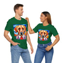 Green Dog Unisex Jersey Short Sleeve Tee