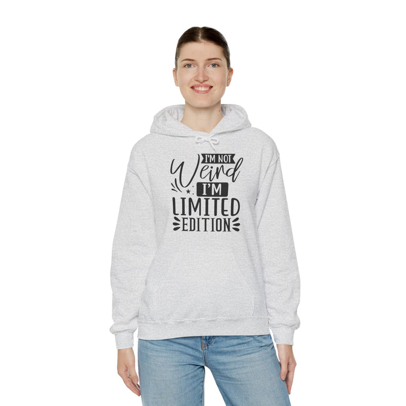 I'm Not Weird I'm Limited Edition Unisex Heavy Blend™ Hooded Sweatshirt