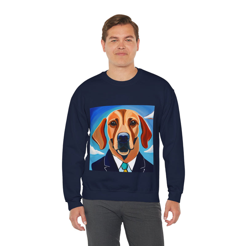 Blue Dog Unisex Heavy Blend™ Crewneck Sweatshirt