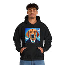 Blue Dog Unisex Heavy Blend™ Hooded Sweatshirt
